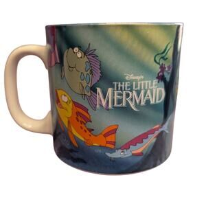 Disney Coffee Mugs, Disney's The Little Mermaid Ariel And Friends Ceramic Cup